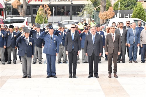 Sayın Kaymakamımız Mustafa Ünver BÖKE 19 Eylül Gaziler Günü Törenine Katıldı